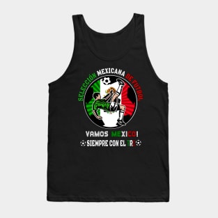 Playera Seleccion Mexicana de Futbol Vamos Mexico El Tri Tank Top